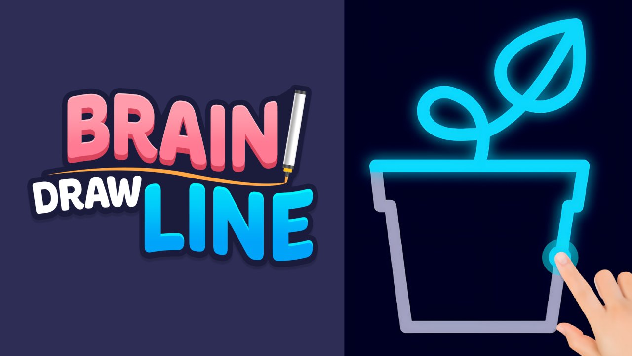 Brain Draw Line gameplay screenshot