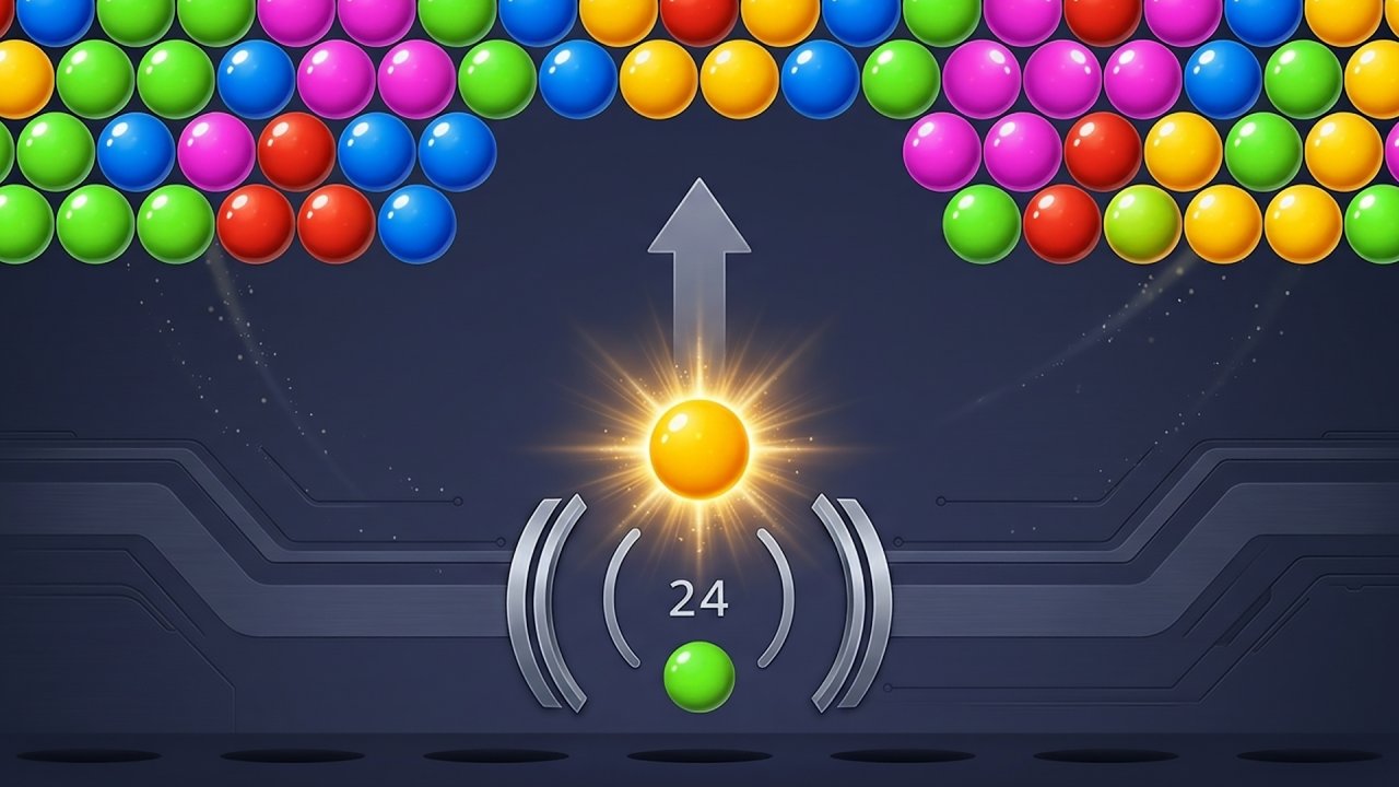 Bubble Shooter Mega gameplay screenshot