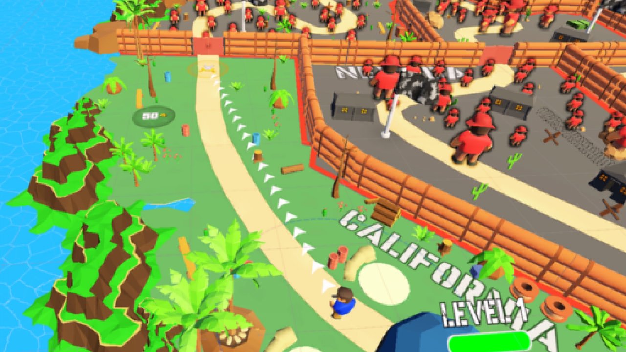 Combat Guardian: Under Attack gameplay screenshot