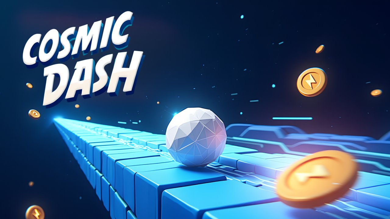 Cosmic Dash gameplay screenshot
