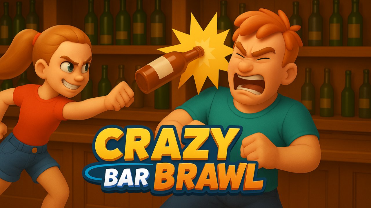 Crazy Bar Brawl gameplay screenshot
