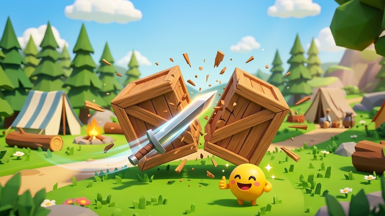 Cut In Half gameplay screenshot