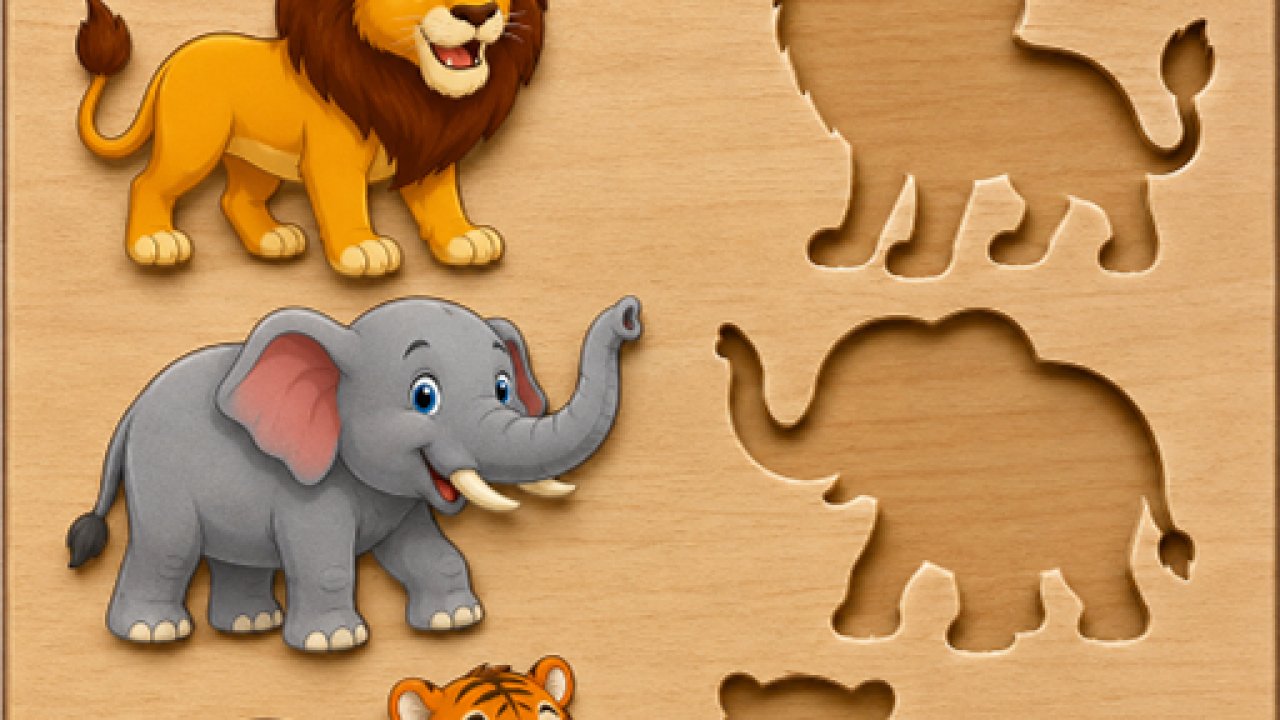 Cute Animal Puzzle Game