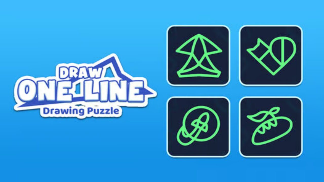 Draw One Line: Drawing Puzzle gameplay screenshot