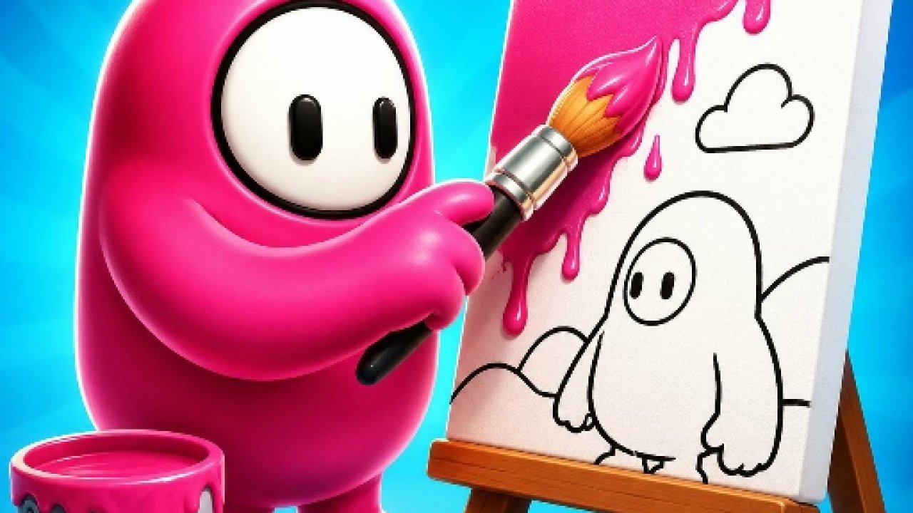 Fall Boys Coloring Book