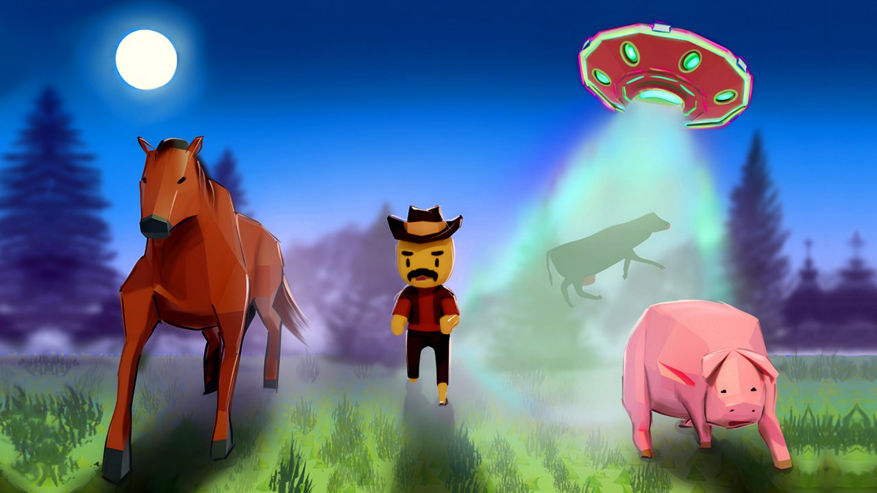 Farmers vs. Aliens gameplay screenshot