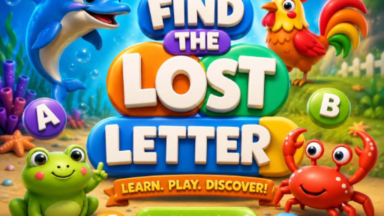 Find The Lost Letter 3D