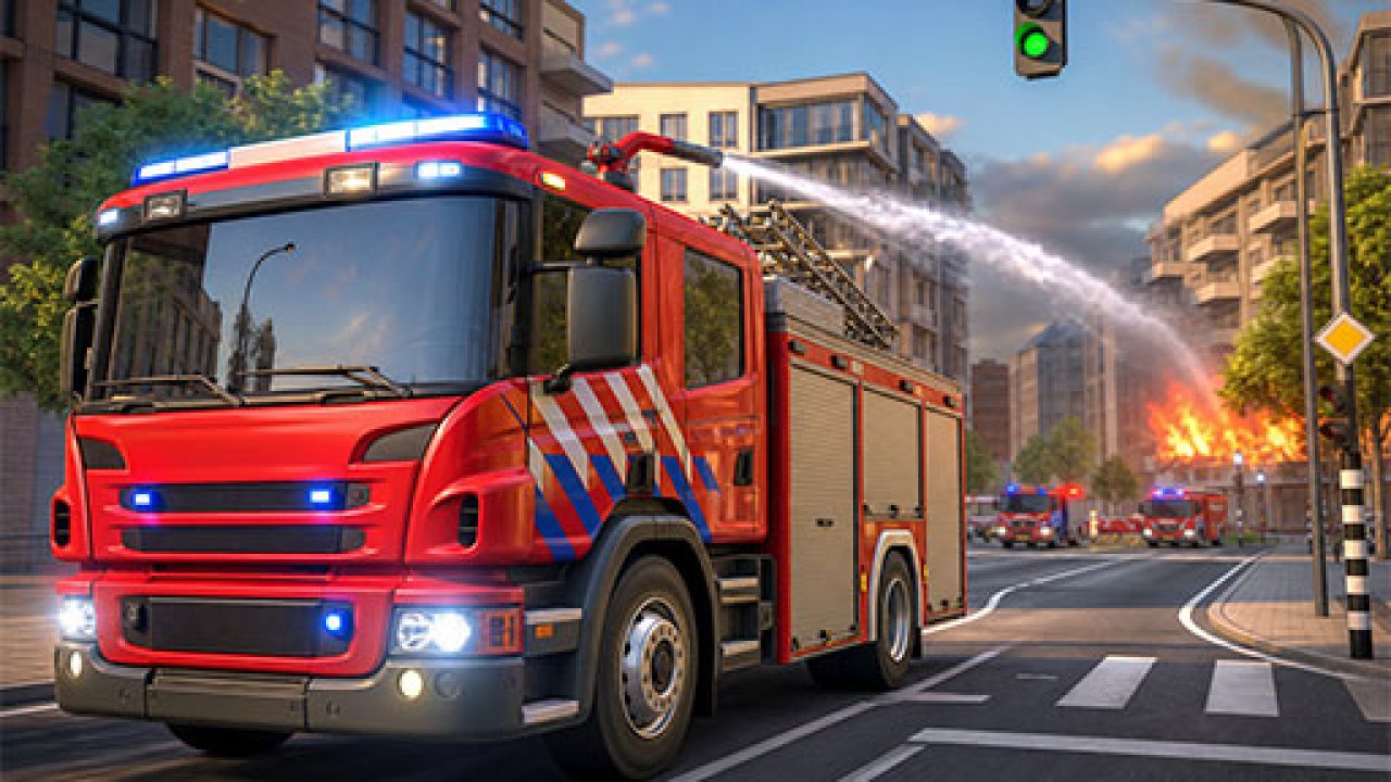 Fire Truck Rescue simulator