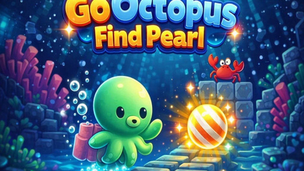 Go Octopus Find Pearl