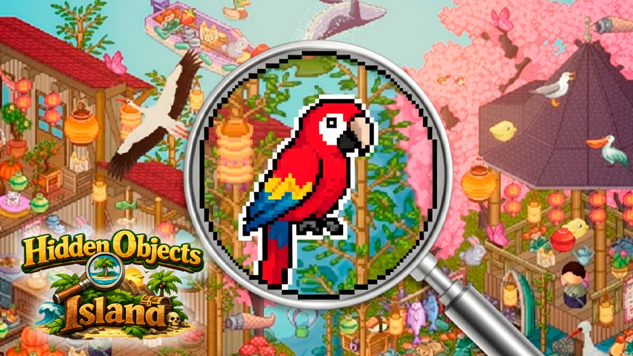 Hidden Objects: Island gameplay screenshot