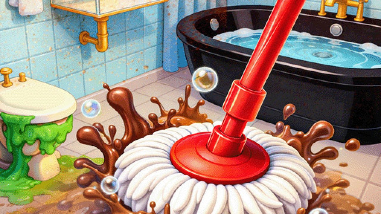 Home Makeover Cleaning Game
