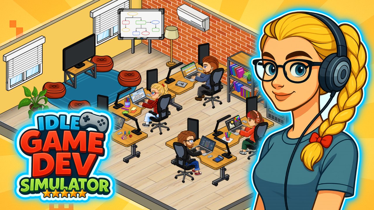 Idle Game Dev Simulator gameplay screenshot