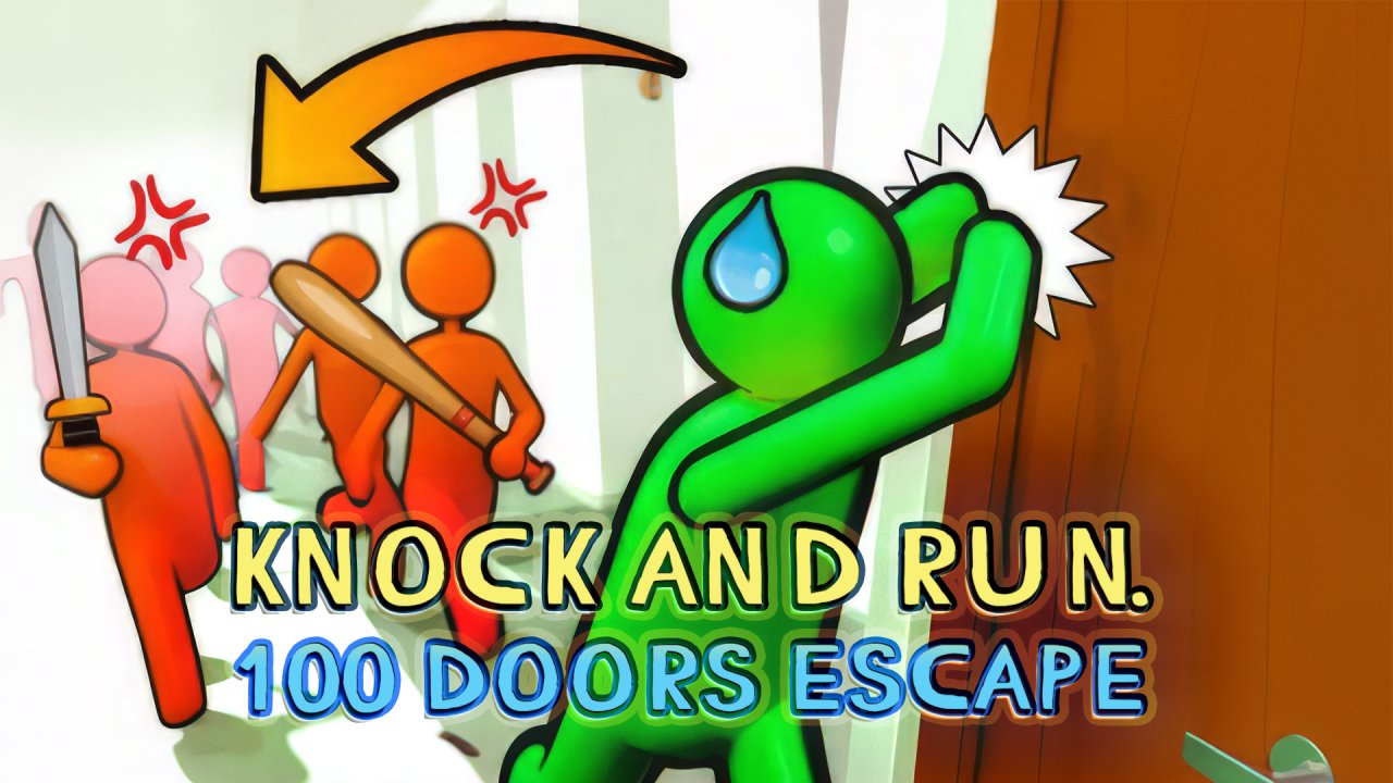 Knock and Run. 100 Doors Escape gameplay screenshot