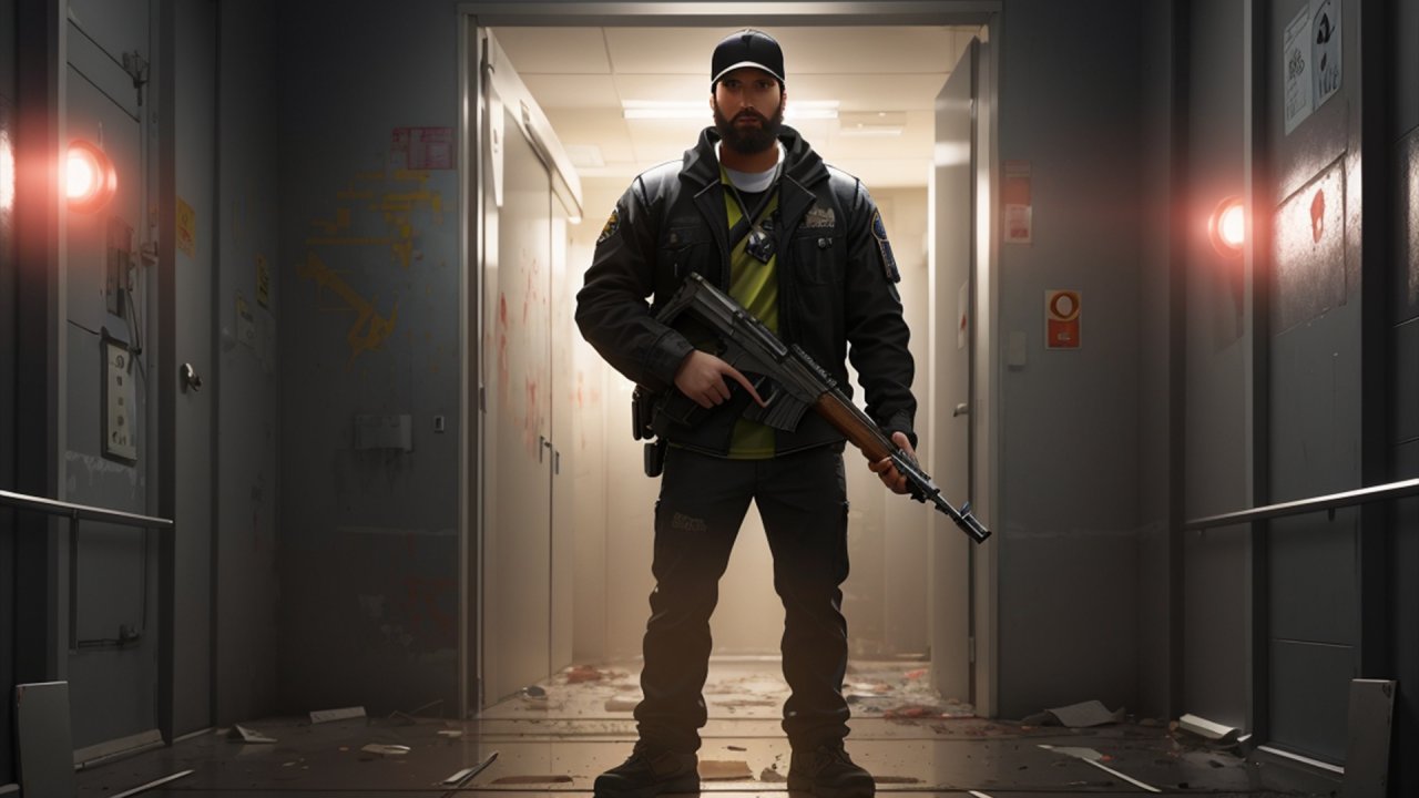 Lift Defender Zombie Carnage gameplay screenshot