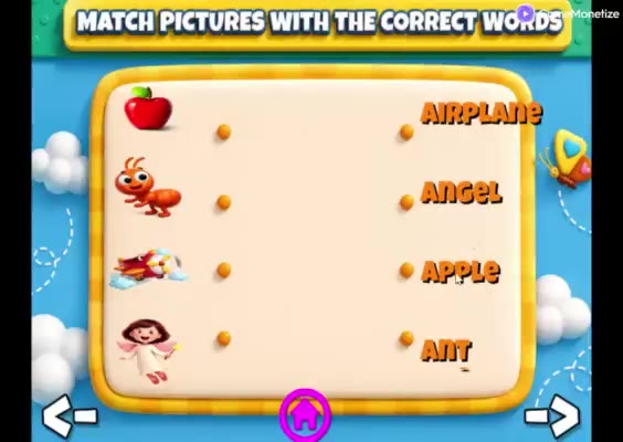 Match Picture To Words 3D