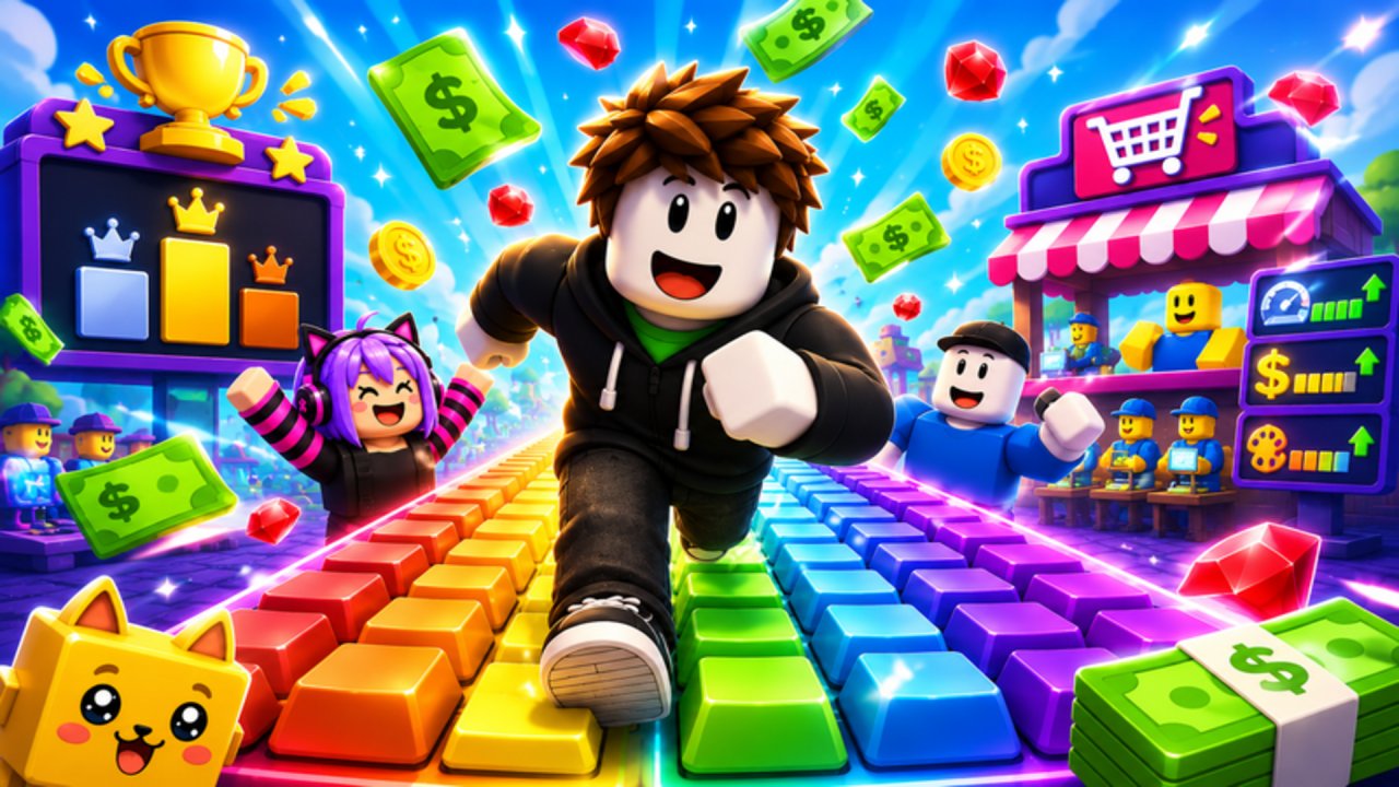 Obby: Build an ASMR Keyboard Tycoon