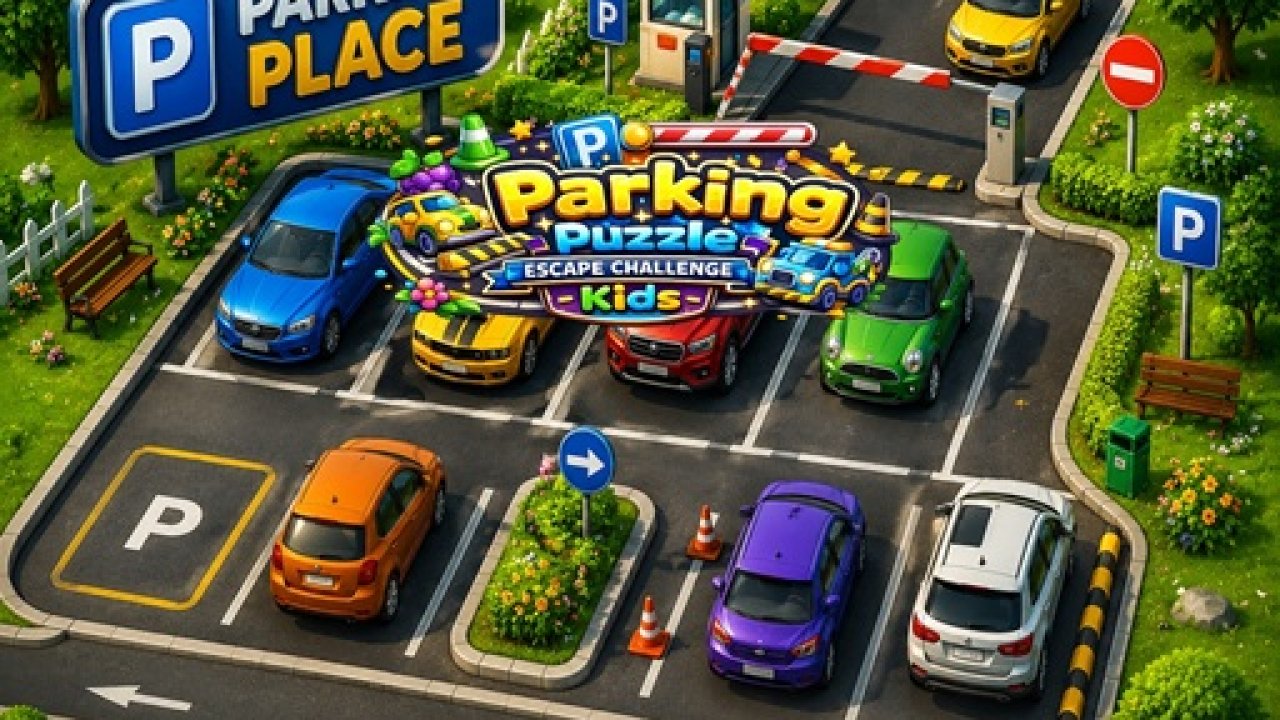 Parking Puzzle Escape Challenge   Kids