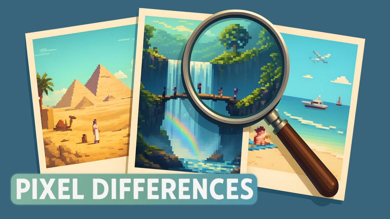 Pixel Differences gameplay screenshot