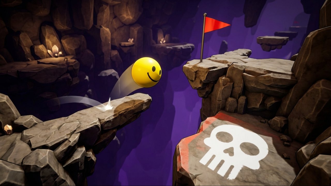 Rough Ball gameplay screenshot