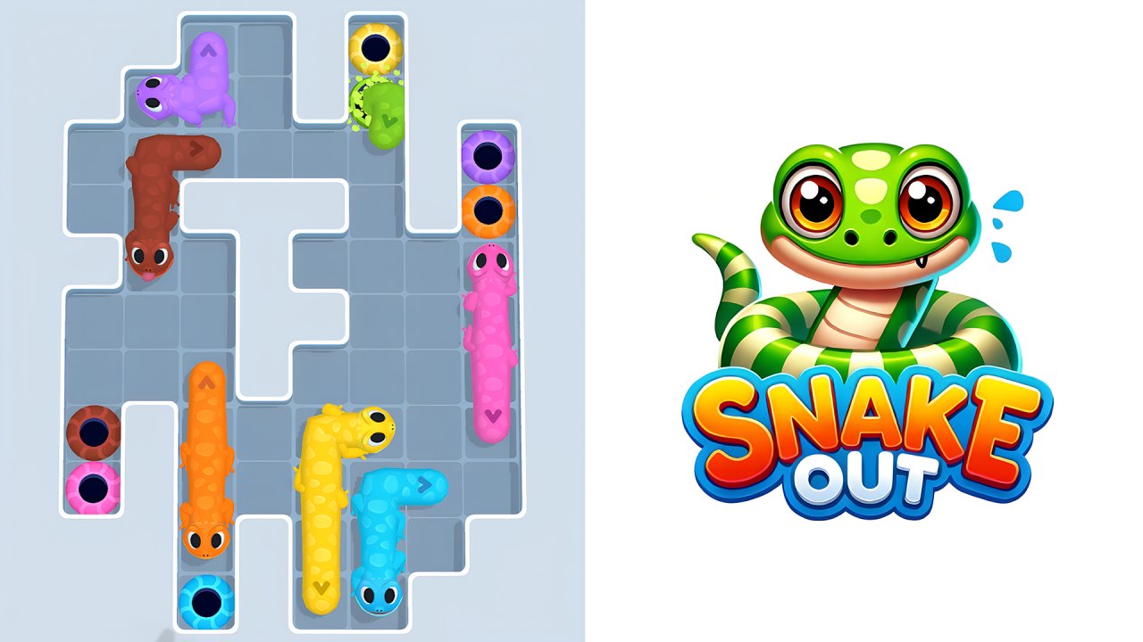 Snake Out gameplay screenshot