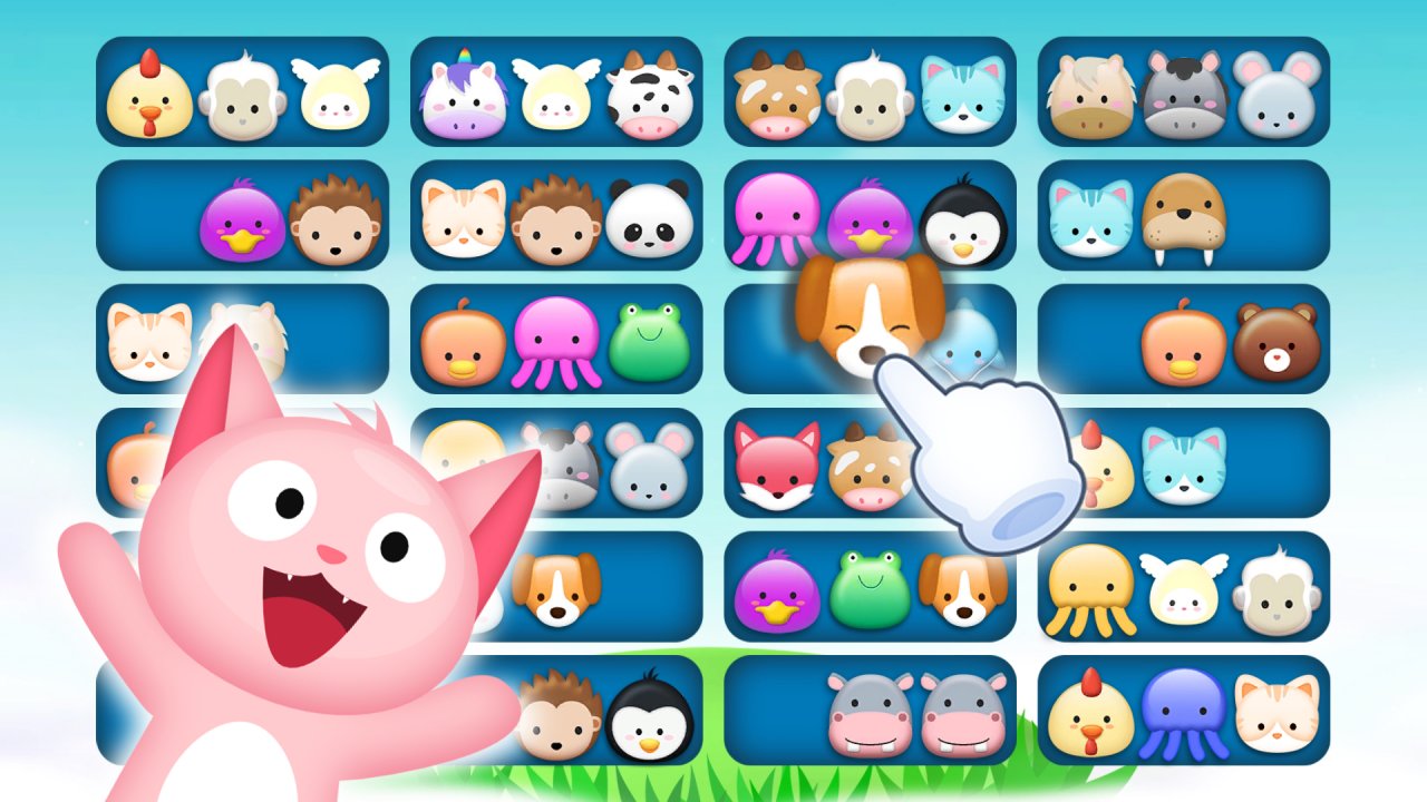 Sorting Cute Animals gameplay screenshot
