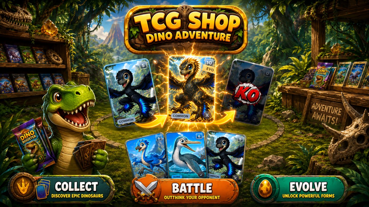 TCG Shop: Dino Adventure