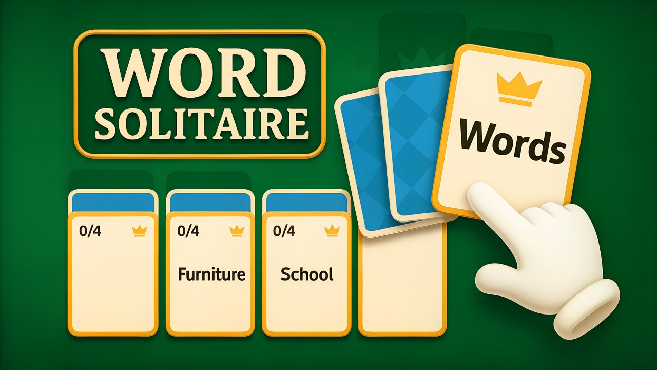 Word Solitaire gameplay screenshot