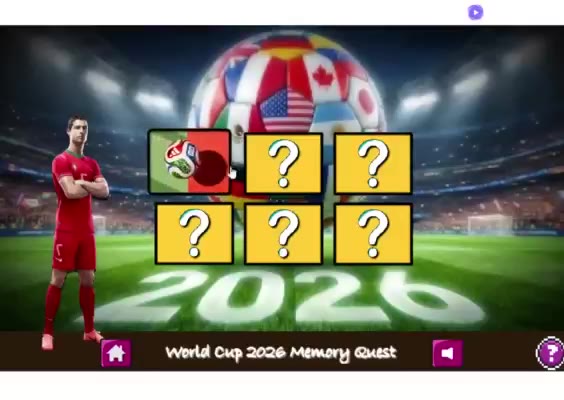 World Cup 2026 Memory Quest