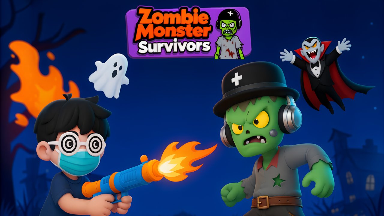 Zombie Monster Survivors gameplay screenshot