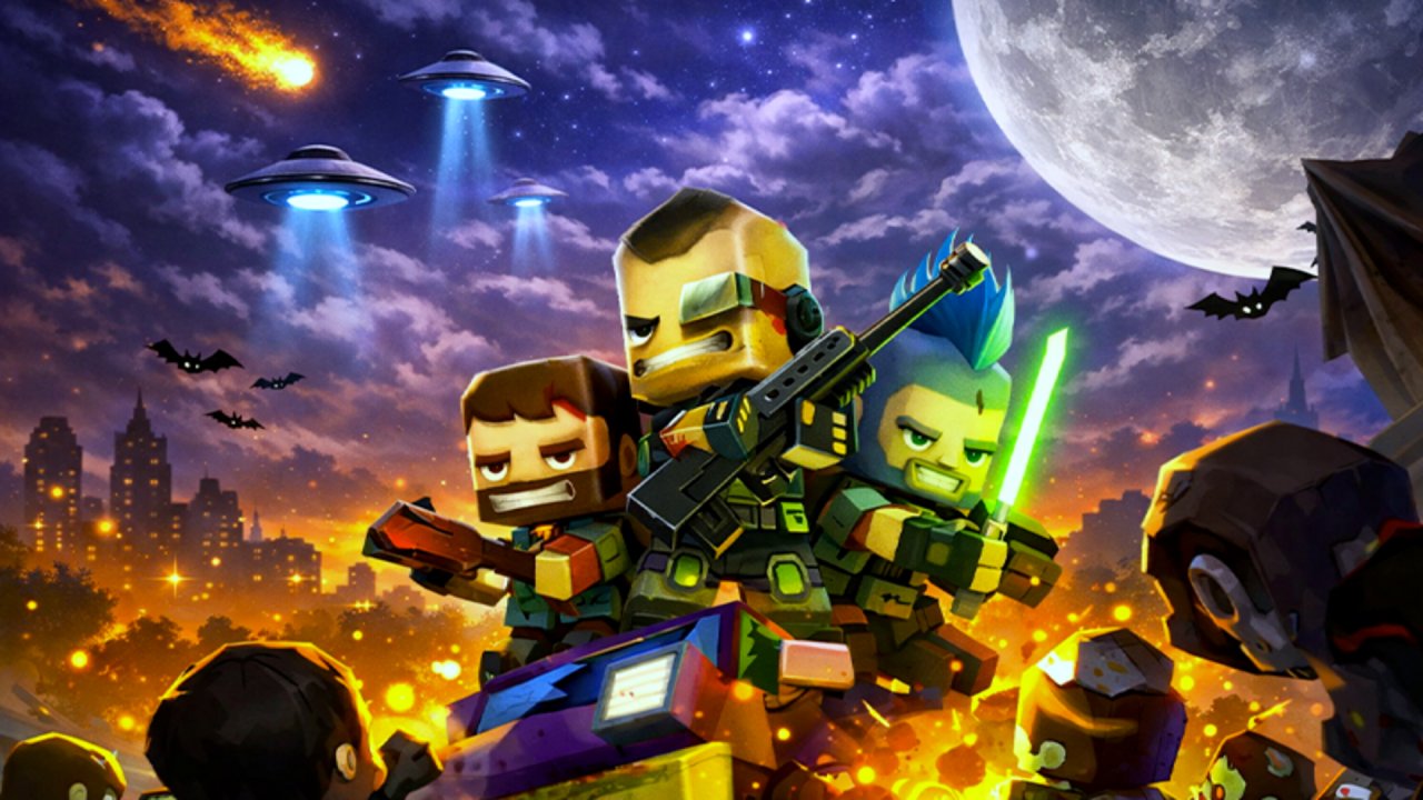 Zombie Raid gameplay screenshot